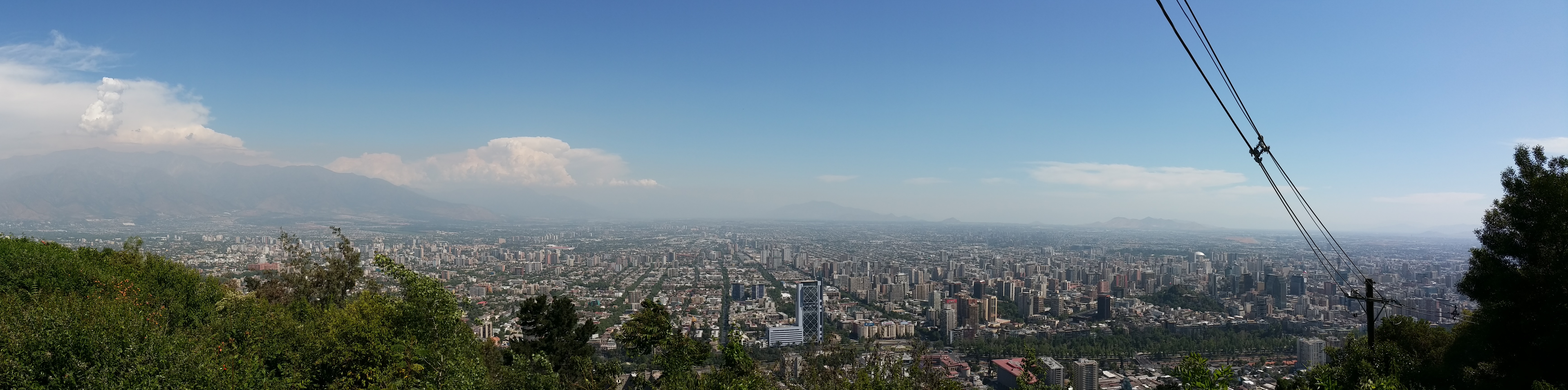 Aussicht Santiago